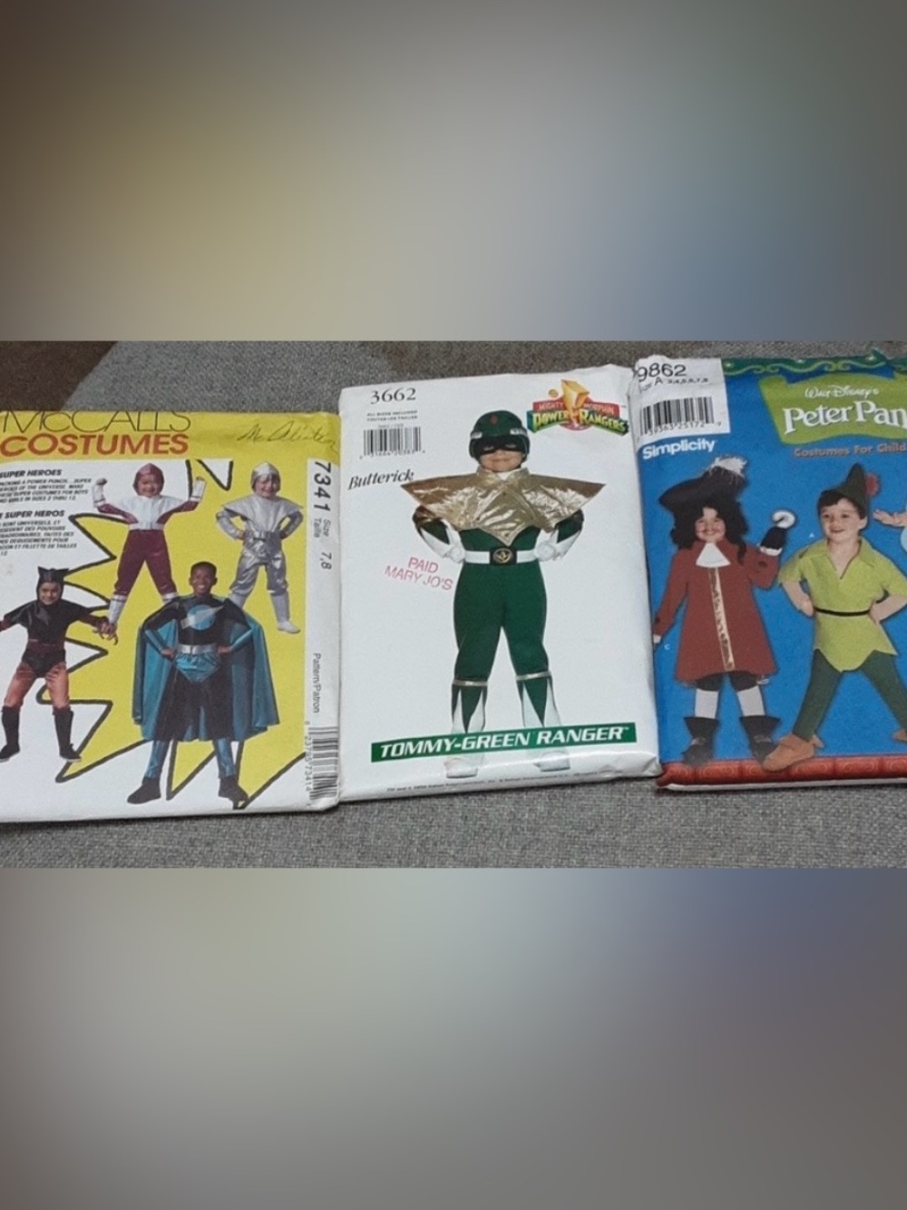 Children costume patterns
